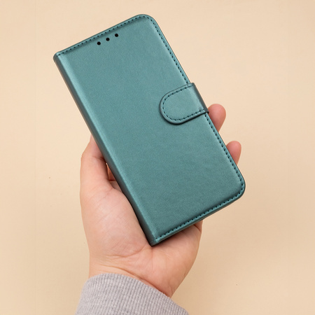 Etui Smart Classic do Xiaomi Redmi A1 / Redmi A2 ciemnozielone