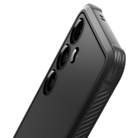 Spigen Rugged Armor Hülle für Samsung Galaxy S24 – mattschwarz