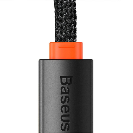 Baseus Lite Series external USB-A network adapter - RJ-45 1Gbps (1000Mbps) black (WKQX000101)