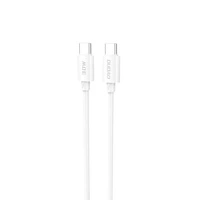 Dudao L4C USB-C / USB-C cable 30W 2m - white