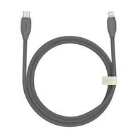 Baseus Kabel, USB Typ C - Lightning 20W Kabel, 1,2 m lang Jelly Liquid Silica Gel - schwarz