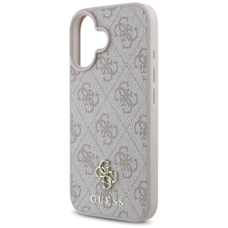 Etui IPHONE 16 Guess HC PU 4G Small 4G & Classic różowe