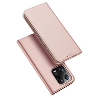 Dux Ducis Skin Pro etui Xiaomi 13 Pro pokrowiec z klapką portfel na kartę podstawka różowe