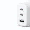 Ugreen fast charger 2x USB Type C / USB 65W PD3.0, QC3.0/4.0+ white (CD275)