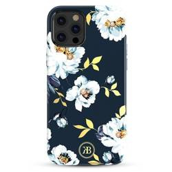 Etui IPHONE 12 MINI Kingxbar Blossom Series Gardenia