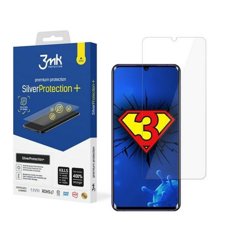 3MK Silver Protect+ Xiaomi Mi Note 10 Lite, Folia Antymikrobowa montowana na mokro