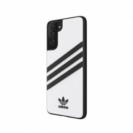 Original Case SAMSUNG GALAXY S21+ Adidas OR Moudled Case PU (44762) white