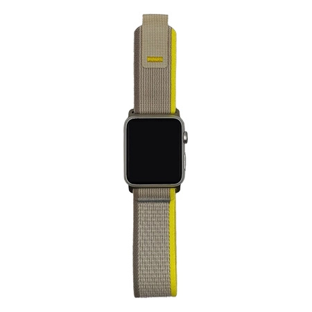 Trail Klettband für Apple Watch 38/40/41 mm – hellgrau