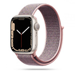 TECH-PROTECT NYLON APPLE WATCH 4 / 5 / 6 / 7 / SE (38 / 40 / 41 MM) PINK SAND