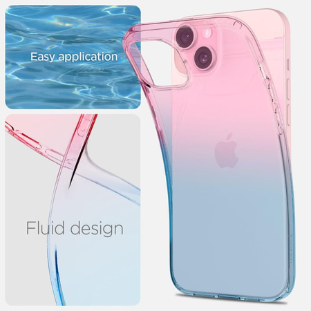 Spigen LIQUID CRYSTAL IPHONE 15 GRADATION PINK