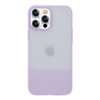 Kingxbar Plain Series case cover for iPhone 13 silicone cover purple