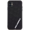 Karl Lagerfeld KLHCN613DMKRLK iPhone 11 / Xr 6.1&quot; black/black hardcase 3D Rubber Multi Logo