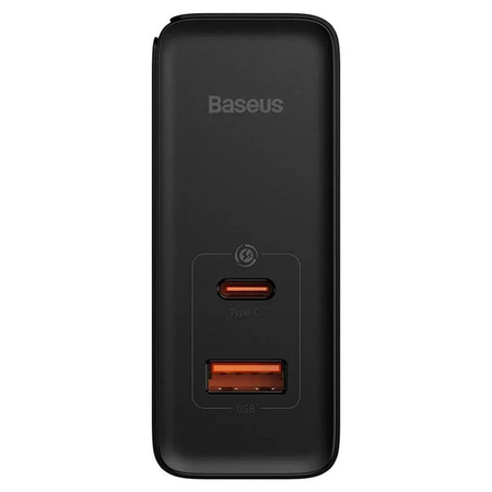 Baseus GaN5 Pro Fast Universal GaN USB Ladegerät Typ C / USB 100W PD3.0, QC4.0+, AFC weiß (CCGP090201)