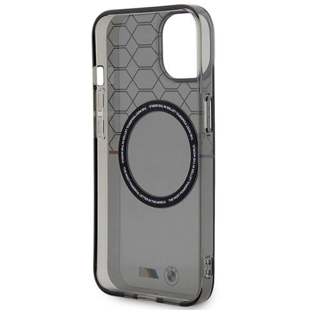 BMW Pattern MagSafe Hülle für iPhone 13 / 14 / 15 – grau