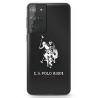 US Polo USHCS21LTPUHRBK S21 Ultra G998 czarny/black Shiny Big Logo