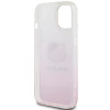 Hello Kitty IML Gradient Electrop Kitty Head case for iPhone 15 - pink