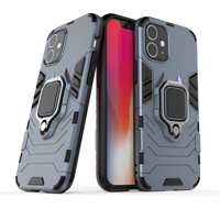 Ring Armor pancerne hybrydowe etui pokrowiec + magnetyczny uchwyt iPhone 12 mini niebieski