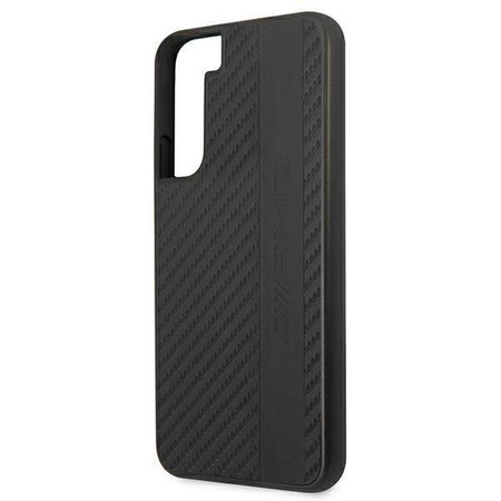 AMG AMHCS22MBLSCA S22+ S906 czarny/black hardcase Carbon Stripe&Embossed