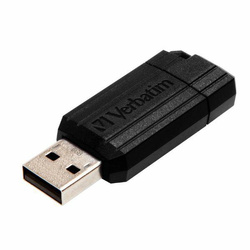 Verbatim Pendrive 8GB USB-A 2.0 PinStripe czarny/black 49062