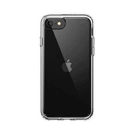 Speck Presidio Perfect-Clear - Etui iPhone SE 2020 / 8 / 7 z powłoką MICROBAN (Clear)