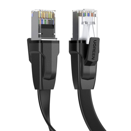 Ugreen LAN cable Ethermet Cat.8 U / FTP flat 2m black (NW134)