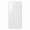 Samsung Silicone Grip Cover Case for Samsung Galaxy S23 silicone case with wrist strap white (EF-GS911TWEGWW)