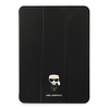 Original Handyhülle IPAD PRO 11" 2021 Karl Lagerfeld Book Cover Saffiano Karl Iconic (KLFC11OKMK) schwarz