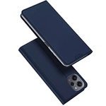 Dux Ducis Skin Pro Öko-Lederhülle für Xiaomi Poco M6 Pro/Redmi 12/Redmi 12R – blau