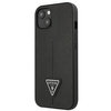 Guess GUHCP13SPSATLK iPhone 13 mini 5,4 &quot;black / black hardcase SaffianoTriangle Logo