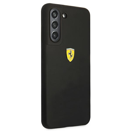 Ferrari Hardcase FESSIHCS21FBK S21 FE G990 schwarz / schwarzes Silikon