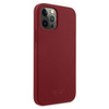 Mini MIHCP12LSLTRE iPhone 12 Pro Max 6,7" czerwony/red hard case Silicone Tone On Tone