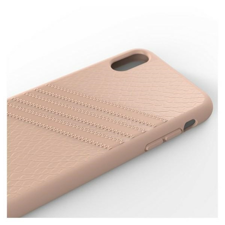 Original Handyhülle IPHONE XR Adidas OR Moulded Case Snake (32832) hell-pink