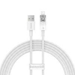 Baseus Explorer Series cable USB - Lightning 2.4A 2 m white (CATS010102)