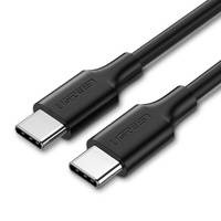 Ugreen kabel USB Typ C do ładowania i transferu danych 3A 0,5m czarny (US286)