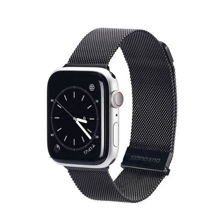 Strap for APPLE WATCH 42 / 44 / 45 MM Dux Ducis Strap Milanese black