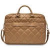 Guess Torba GUCB15ZPSQSSGW 16" brązowy/brown Quilted 4G