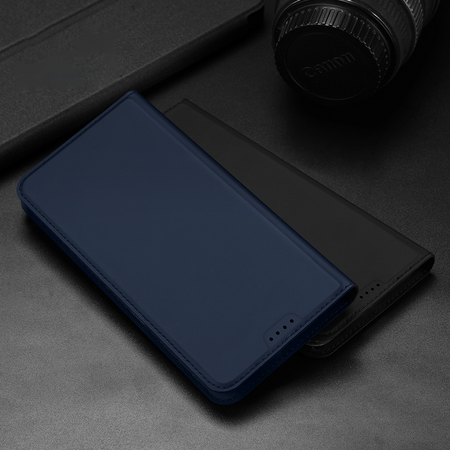 Dux Ducis Skin Pro Hülle für Xiaomi Redmi A1+ Flip Card Wallet Stand Schwarz