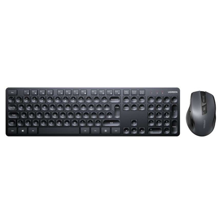 Ugreen MK006 wireless mouse and keyboard set 2.4Ghz - black