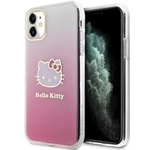 Hello Kitty IML Gradient Electrop Kitty Head Case for iPhone 11 / Xr - Pink