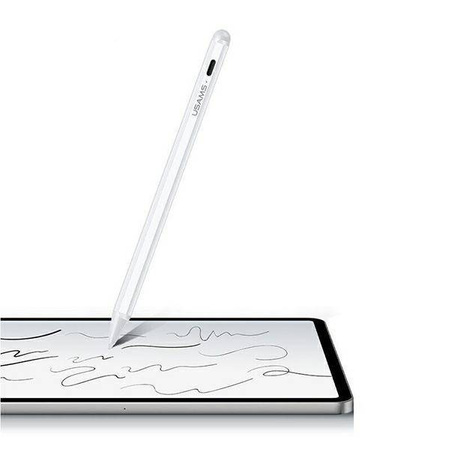 USAMS Active Touch Screen pen rysik For iPad biały/white ZB223DRB01 (US-ZB223)