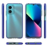 Spring Case etui Xiaomi Redmi Note 11E /Redmi 10 5G / Redmi 10 Prime+ 5G / Poco M4 5G silikonowy pokrowiec z ramką jasnoróżowe