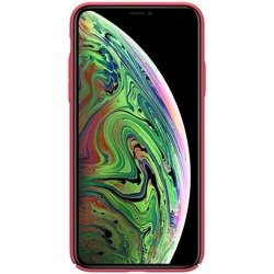 Nillkin Super Frosted Shield - Etui Apple iPhone 11 Pro z wycięciem na logo (Bright Red)