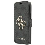 Guess GUBKP13L4GMGGR iPhone 13 Pro / 13 6.1 &quot;gray / gray book 4G Big Metal Logo