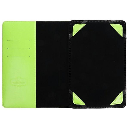 Uniwersalne etui / pokrowiec BLUN na tablet 12,4" limonka (UNT)