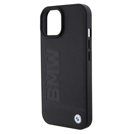 BMW BMHMP15SSLLBK iPhone 15 6.1&quot; black/black Magsafe hardcase Signature Logo Imprint