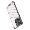 Honeycomb case for iPhone 14 Pro armored hybrid cover black