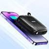 Joyroom Powerbank 10000mAh Jelly Series 22,5W mit integriertem Lightning Kabel schwarz (JR-L003)