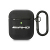 AMG Leather Big Logo - Etui AirPods (czarny)