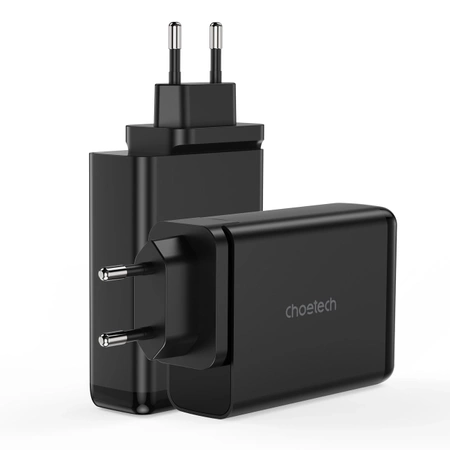 Choetech Ladegerät GaN 140W 4 Ports (2x USB C, 2x USB) schwarz (PD6005)