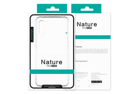 Nillkin Nature żelowe etui pokrowiec ultra slim Samsung Galaxy S21+ 5G (S21 Plus 5G) przezroczysty